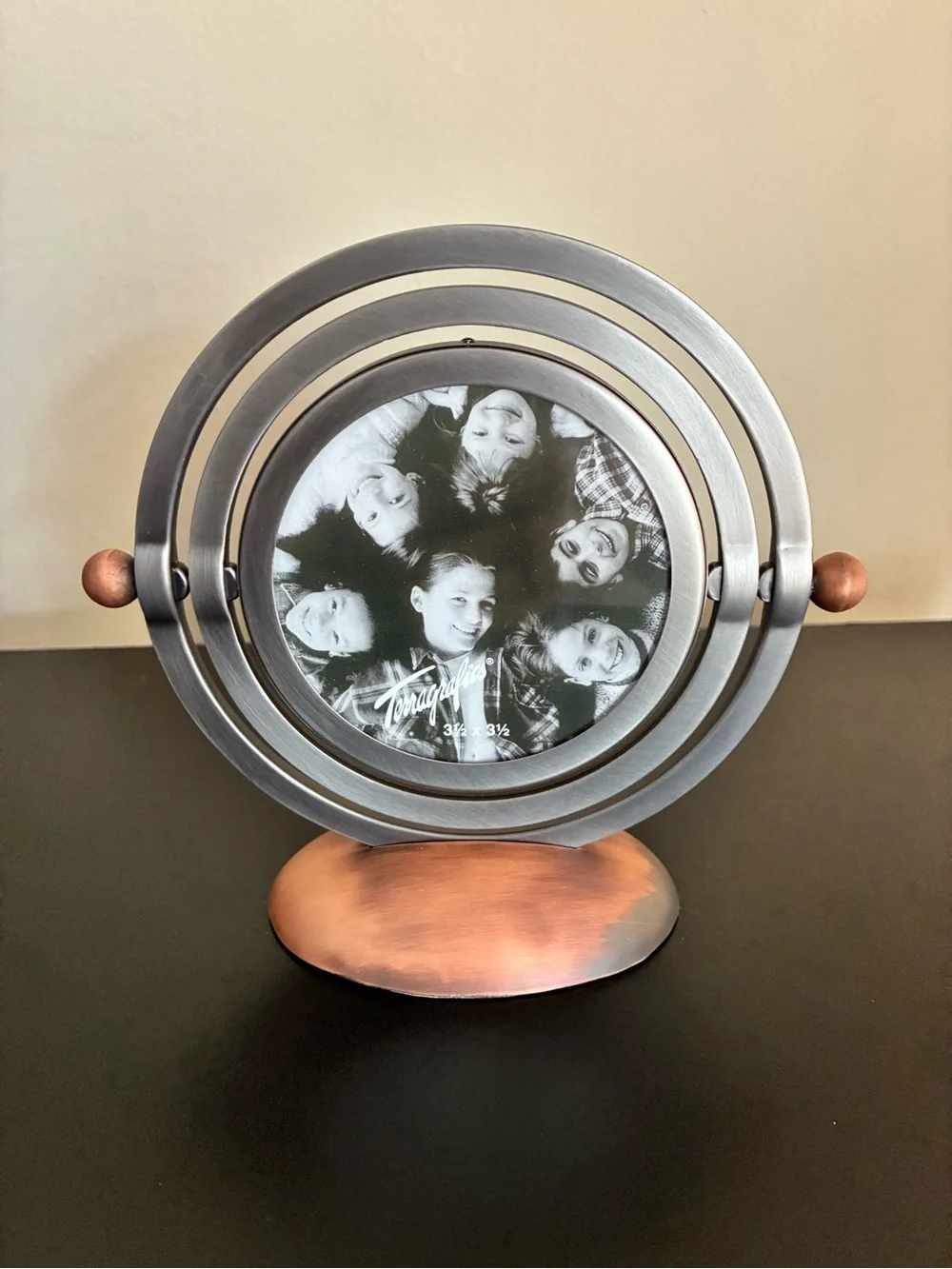 NWT Terragrafics®️Photo Frame Spinning Orbit- Spheres #49060, 1990’s